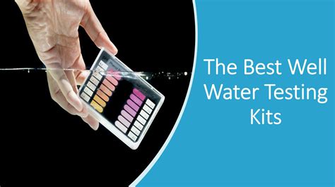 well water test kit reviews